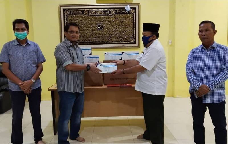 Dinas Kesehatan Tana Tidung Mendapatkan  Tambahan 2000 Pcs Rapid Test